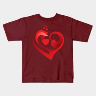 Adorable hart Kids T-Shirt